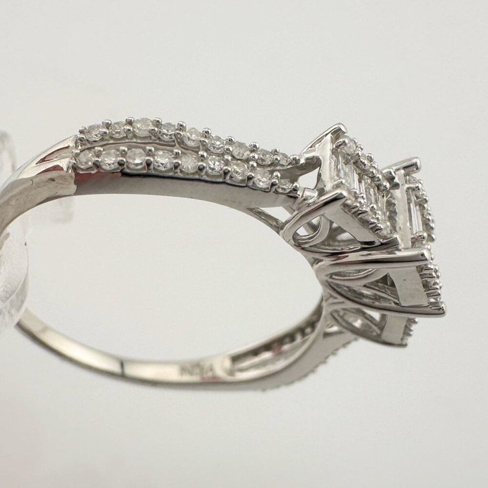 Stunning 1/2 Carat VS Lab Diamond Ring with Digital Appraisal Size 10 - Picture 3 of 16